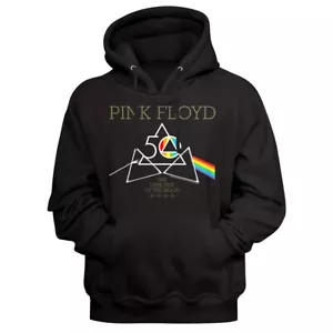 Pink Floyd DSOTM 50th Anniversary Hoodie Prisma dunkle Seite des Mondes Vintage - Bild 1 von 3