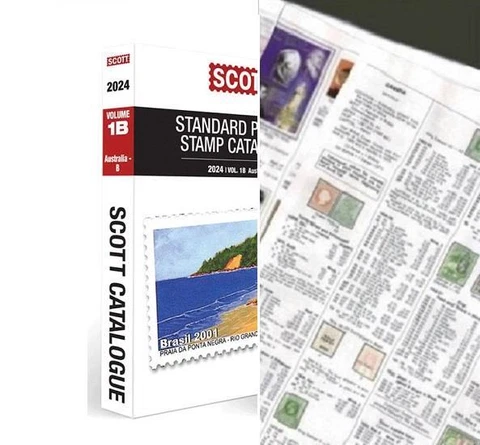 Belgium 2024 Scott Catalogue Pages 241-334 Cover