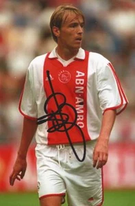 AJAX: RICHARD WITSCHGE SIGNED 6x4 ACTION PHOTO+COA - Picture 1 of 1