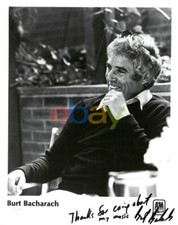 Burt Bacharach Signed Autographed 8x10 Photo reprint