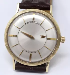 Vintage Herren Longines Mystery Dial 10k GF Automatik Armbanduhr, Florentiner Lünette - Bild 1 von 10
