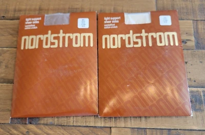 Nordstrom Light Support Sheer Sides Sandalfoot X- Long Ivory / Warm Biege 3354 - Image 1 of 2