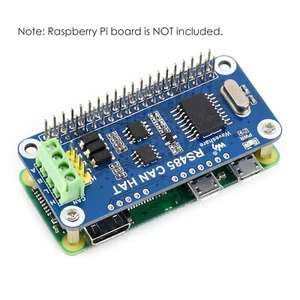 RS485 CAN BUS Expansion Board for RPI Zero 2 W Raspberry Pi 3 Model B Plus 4 5 - Afbeelding 1 van 5