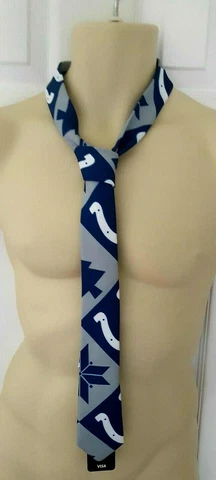 Indianapolis Colts Neck Tie Blue NFL Team Apparel Ugly Christmas Design New Cover
