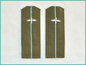 Bulgarian Army Air Force Officer Shoulder Rank Boards + Badges 1970's - Picture 1 of 2