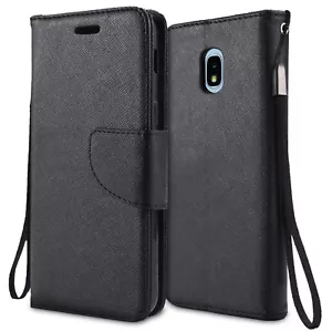 Für Samsung Galaxy J3 (2018), J3 Achieve, J3 Star, Express Prime3, Wallet Case - Bild 1 von 11
