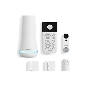 SimpliSafe 6 Piece Wireless Home Security System With Doorbell - Picture 1 of 8