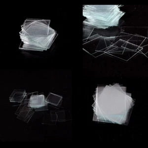 100 pcs Glass Micro Cover Slips 22x22mm - Microscope Slide Covers&GA - Picture 1 of 11