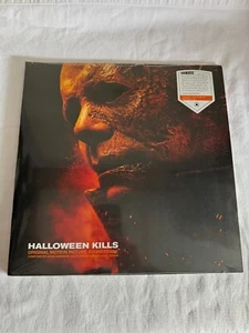 Halloween Kills Soundtrack Transmission UK Exclusive Orange/Black Splatter Vinyl - Picture 1 of 2