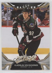 2022-23 Upper Deck MVP Gold Ice Battles Vladislav Kolyachonok #231 Rookie RC