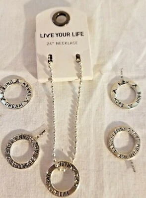 24英寸项链6件美国鹰服装生活全新带包装 — 第 1/4 张图片