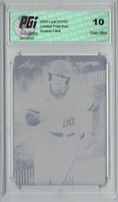 Spencer Torkelson 2020 LEAF HYPE! #41A Black Printing Plate 1 of 1 Rookie Card