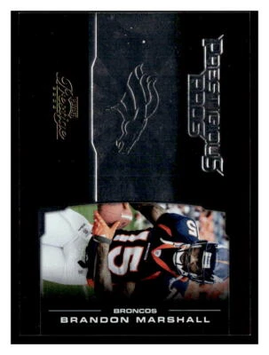 BRANDON MARSHALL 2008 PLAYOFF PRESTIGE PRESTIGIOUS PROS /500 - Image 1 of 2