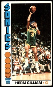 1976-77 Topps Chewing Gum Herm Gilliam #87