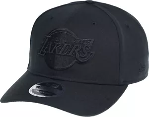 New Era Los Angeles Lakers Tonal Negro Stretch Snapback Cap 9Fifty 950 S M - Imagen 1 de 1