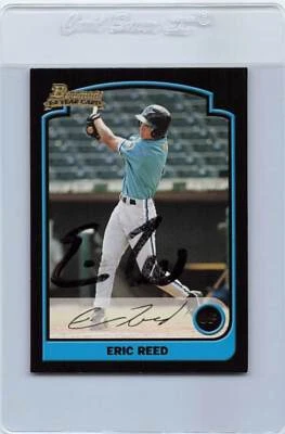 2003 Bowman #290 Eric Reed Marlins Signed Auto *G8869 - Image 1 of 2
