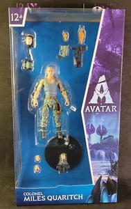 Modellino McFarlane Toys 2022 Avatar Movie Miles Quaritch NUOVO - Foto 1 di 9