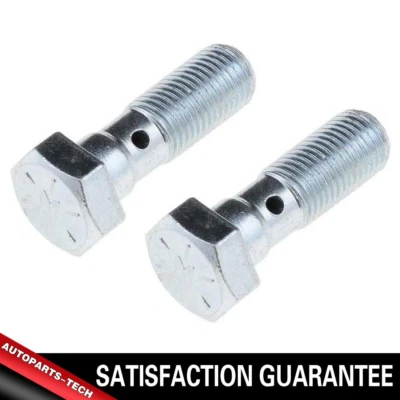 Mangueira de freio dianteiro para parafuso de pinça para Ford F-150 2X Dorman - AJUDA - Imagem 1 de 2