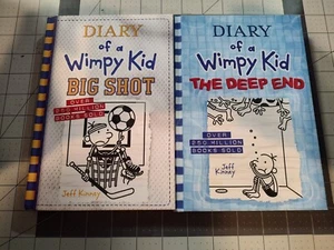 Diary of a Wimpy Kid Book Lot (2) by Jeff Kinney... - Picture 1 of 9