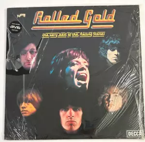 THE ROLLING STONES ~ ROLLED GOLD ~ORIGINAL IMPORT 2-LP SET 1975 - Picture 1 of 8