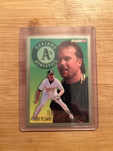 1994 Fleer #11 Mark McGwire Team Leaders - Bild 1 von 2