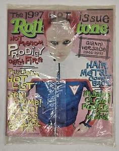 Rolling Stone #767 Aug 1997 Wunderkind Gianni Versace Haar Metallzensur VERSIEGELT! - Bild 1 von 6
