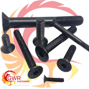 Tornillos/pernos contrahundidos enchufe 5/16" UNF alta resistencia negro autocolor - Imagen 1 de 3