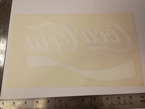 Vintage ( Iron -On / Heat Transfer) Coca-Cola Logo - NT20 - Picture 1 of 1