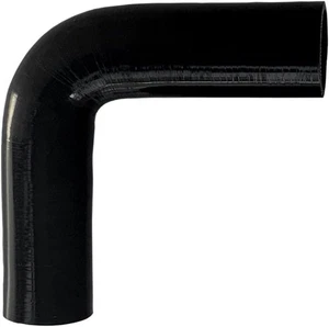 2 Zoll 90 Grad Silikon Winkel Kupplungsschlauch, 7" Beinlänge Universal ID: 2" - Bild 1 von 7