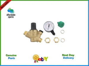 Resideo Pressure Reducing Valve with Gauge 15mm D04FM-1/2ZGC - Picture 1 of 1