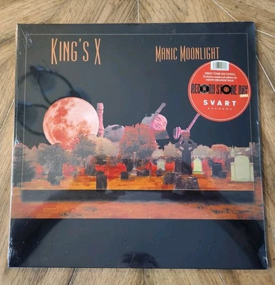 King’s X Manic Moonlight 2021 RSD Neon Orange LP New! - Image 1 of 3