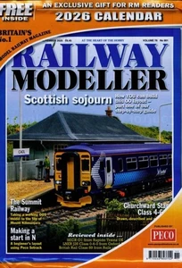 Railway Modeller Magazine (UK) November 2025 - Scottish Sojourn - Free Calendar - Picture 1 of 1