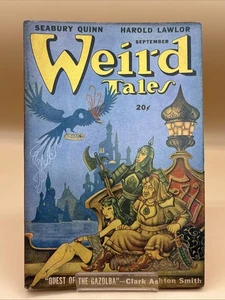 Weird Tales, Sep 1947  Dolgov [cvr] Quinn, CAS, Lawlor, Derleth, Harding, Coye - Picture 1 of 12