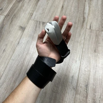 Cinturón de cuero para golf J Lindeberg negro talla 80 cm cintura 28/29  Foto 1 de 4