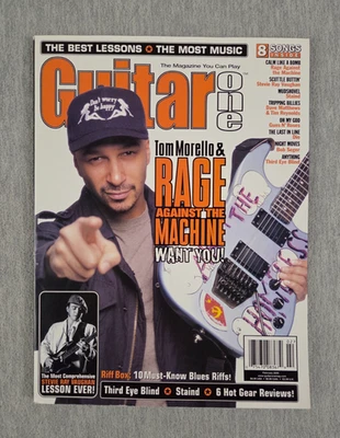 Guitar One Magazine 2000 February Rage Against the Machine Tom Morello Staind - Image 1 of 4