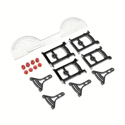 Aluminum Universal Chassis Setup System Measuring Tool Set For 1/10 Scale RC Car - Image 1 of 4