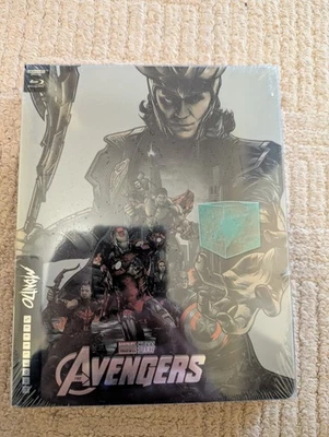 Mondo Steelbook The Avengers (Assemble) 4K UHD Blu-ray Sealed French import  - Image 1 of 4