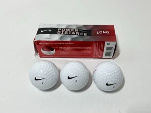 New Nike Precision Golf Balls PD Long Box of 3 Balls Power Distance - Picture 1 of 6