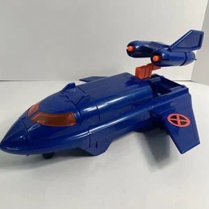 Toy Biz 1994 Marvel X-Men Blackbird Jet Mobile Air Command Plane casi completo - Imagen 1 de 10