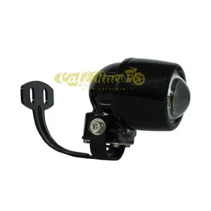 Scheinwerfer Nebelscheinwerfer Schwarz Licht Blau Genehmigt Custom Caferace - Bild 1 von 1