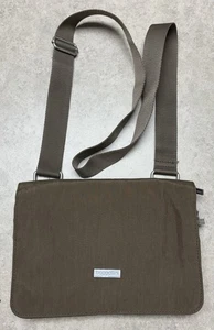 Baggallini Clever 3-Zip Crossbody Schulter Organizer Tasche Pewter Gray Travel - Bild 1 von 9