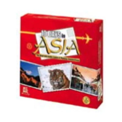 Out of the Box Boardgame 10 Days in Asia Box EX/NM - Image 1 of 2