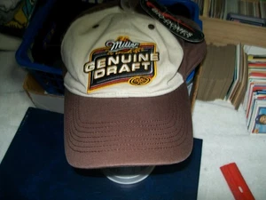 Miller Genuine Draft Hat,Ball Cap Embroidered Baseball Panel Strapback MGD-2005 - Picture 1 of 4