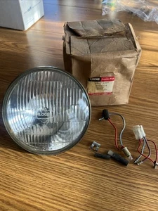 BSA Triumph Norton Lucas 7" Headlight NOS England Light Unit 54526114 U.K. Made - Picture 1 of 9