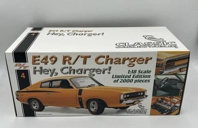 1:18 1972 VITAMIN C ORANGE E49 CHRYSLER VALIANT CHARGER CLASSIC CARLECTABLES - Image 1 of 4