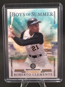 Roberto Clemente 2025 Panini Boys of Summer Baseball Sp #/99 Pittsburgh Pirates - Picture 1 of 2