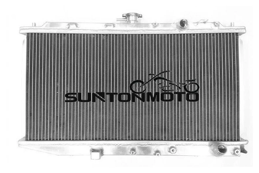 Radiador de aluminio para Honda Civic CRX 1988-1991 1,5 L manual solo 2 filas Foto 1 de 1