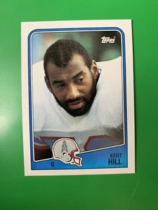 1988 Topps Kent Hill Houston Oilers #111 - Picture 1 of 2
