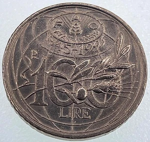 Weltmünze: 1995 Italien - 100 Lire FAO - im Umlauf (SKU 254) - Bild 1 von 4