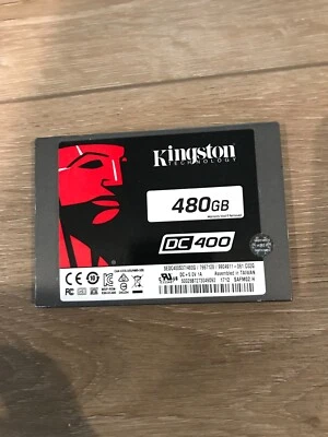 Kingston SSDNow DC400 SEDC400S37/480G 480GB Enterprise Solid State Drive SSD - Image 1 of 3